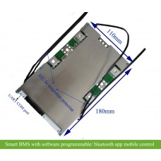 Smart PCM/BMS for 20S~30S battery with software/app programing