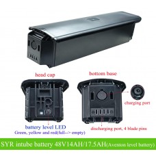 SYR 48V 14AH/17.5AH ebike battery Aventon level V2 battery/Quietkat replacement battery