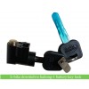 Key lock for e-bike downtube Hailong-01 casing battery