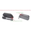 ebike frame/downtube tigershark battery case with 5V USB output (DS-6)