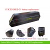 Juiced Bike battery 52V 19.2AH/13AH battery(G1) replacement