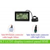 KT/kunteng LCD3 display for 24V 36V 48V E bikes with male Junlei connector