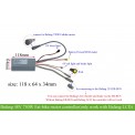 Bafang Sinus Wave 18A Hub Motor Controller Met DZ40 Display - 48V 500W Borstelloos Voor EBike Mountainbike
