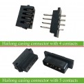 Hailong-casing-battery-discharging-connector-4-pins-5-pins