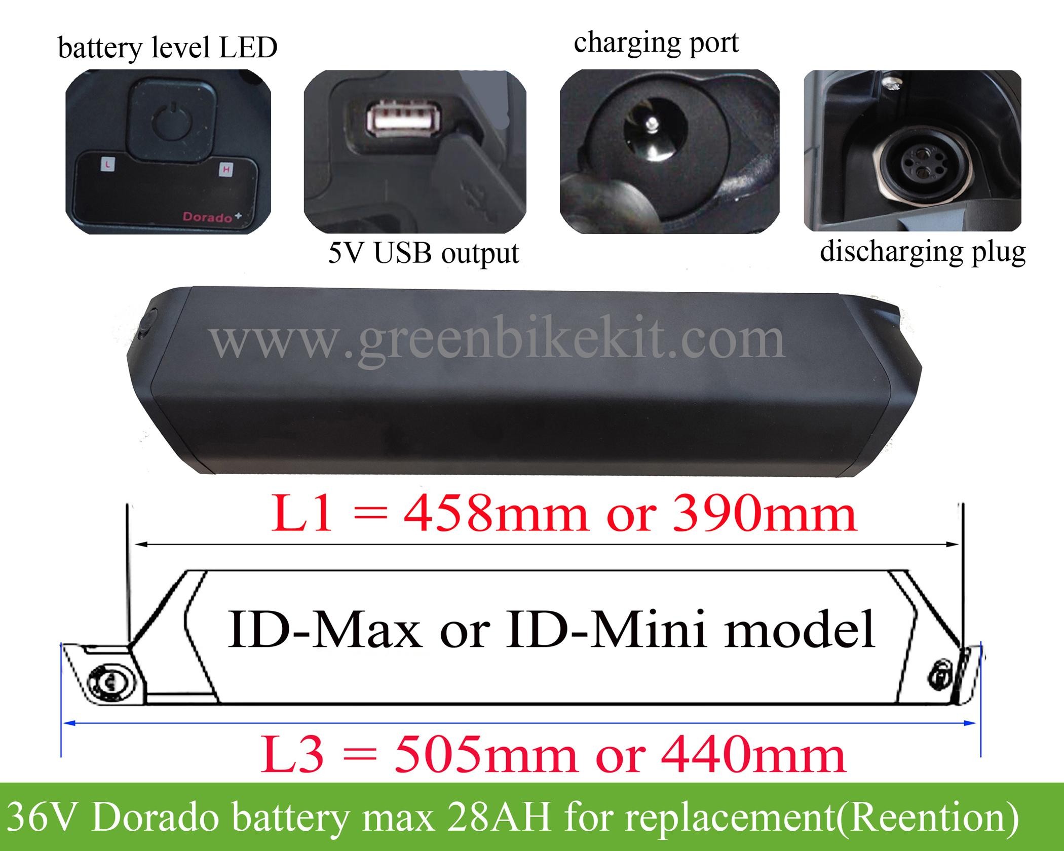36v ebike shop battery