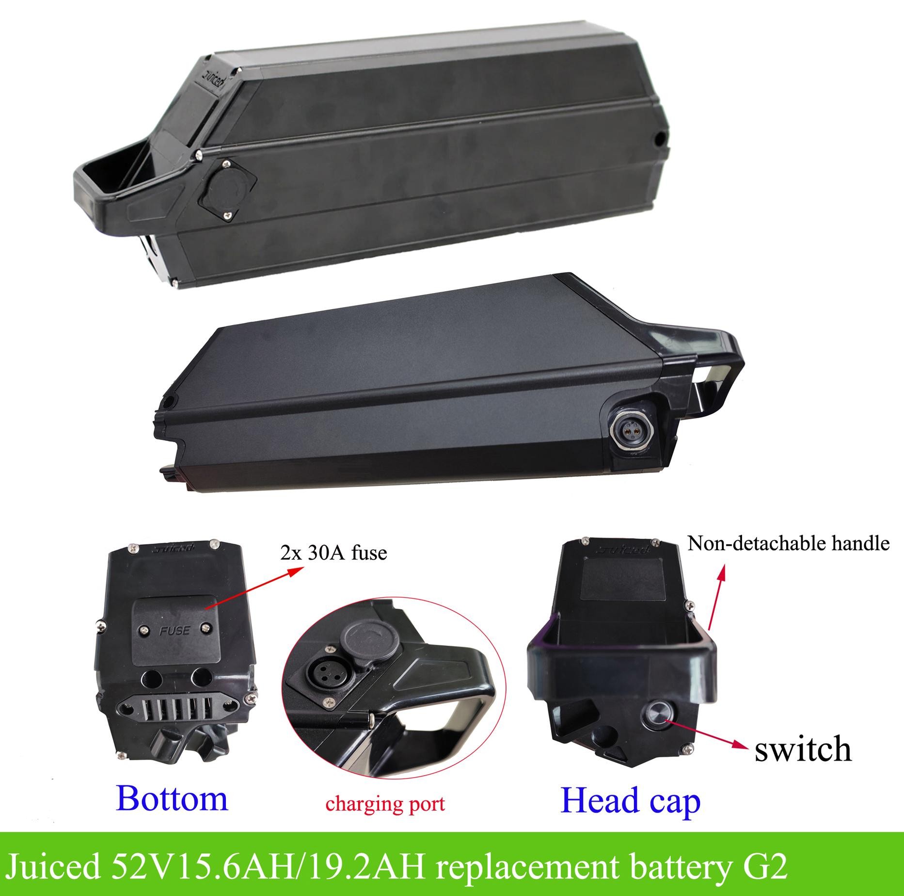 Juiced bike replacement battery rebuild