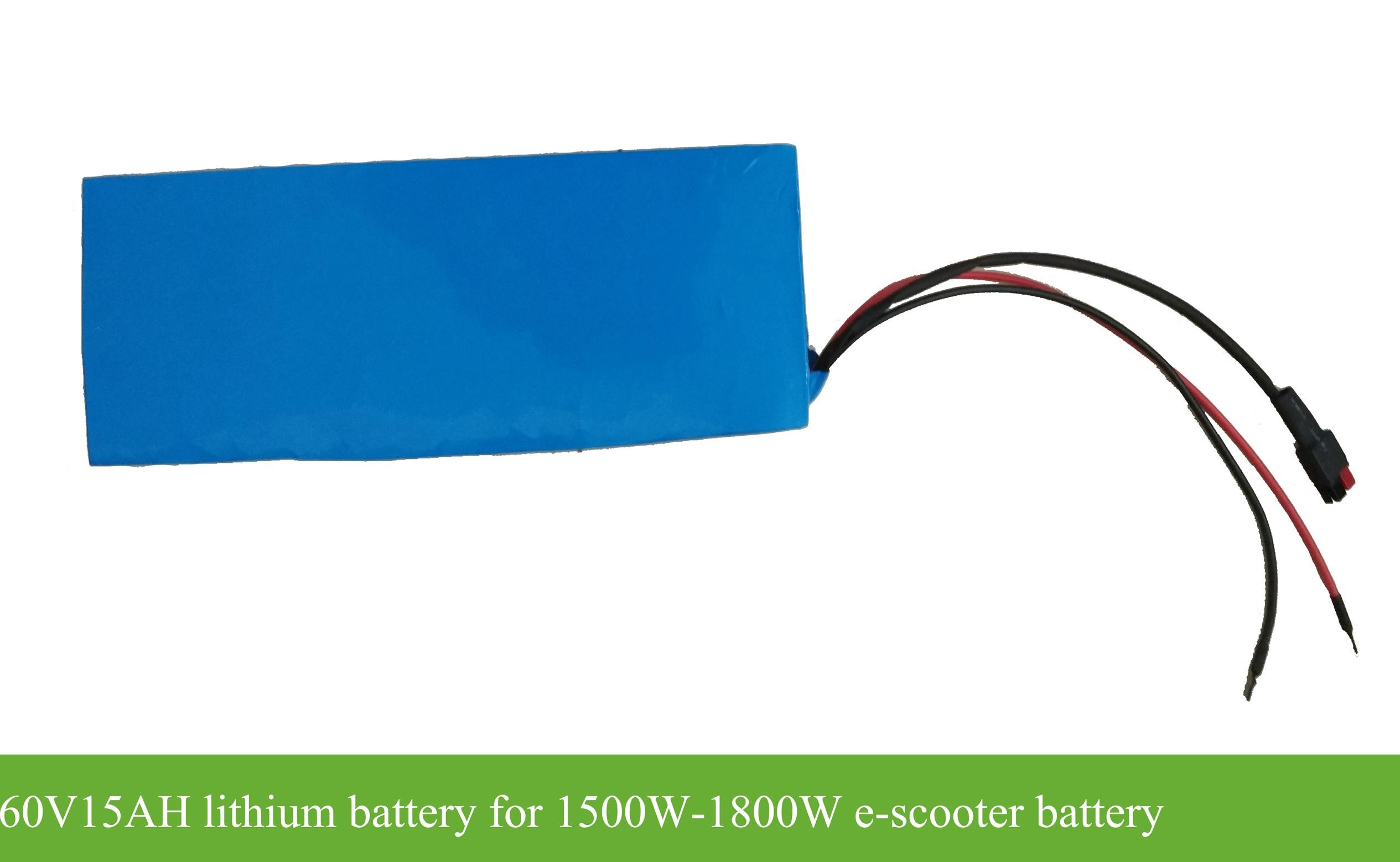 1500w ebike battery top