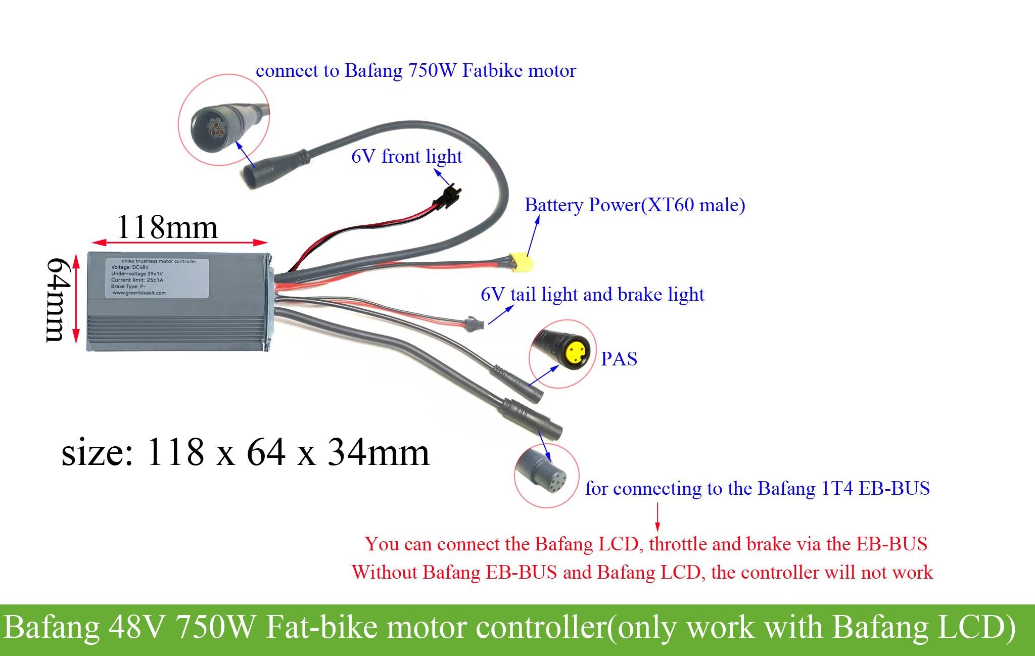 Bafang hub motor controller store