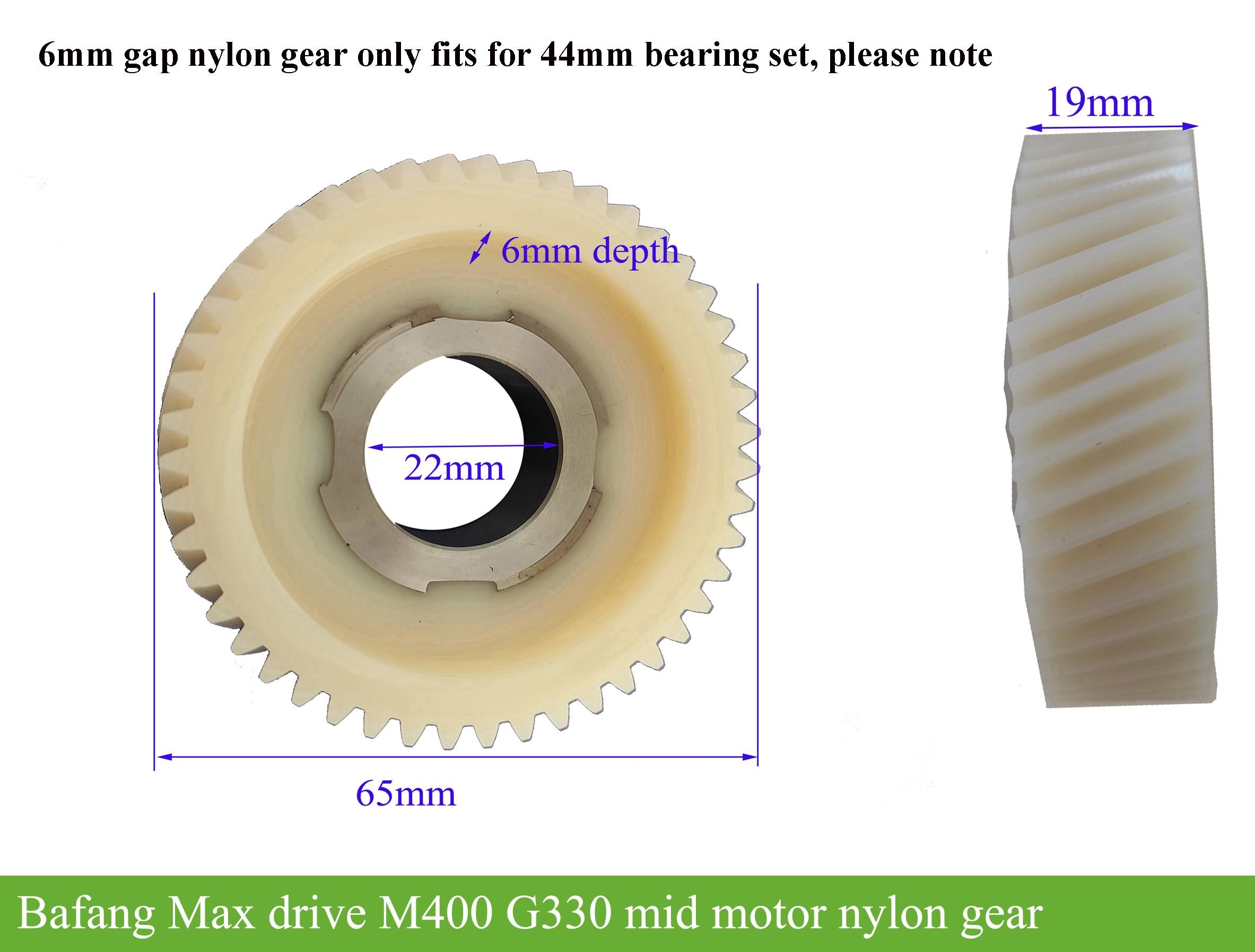 Bafang max drive/bafang M400 nylon gear with bearing-Greenbikekit.com BBS,  ebike batteries, Bafang M620, Bafang M600, Bafang M500, Bafang M510, KT  controller with display-GreenBikeKit.com