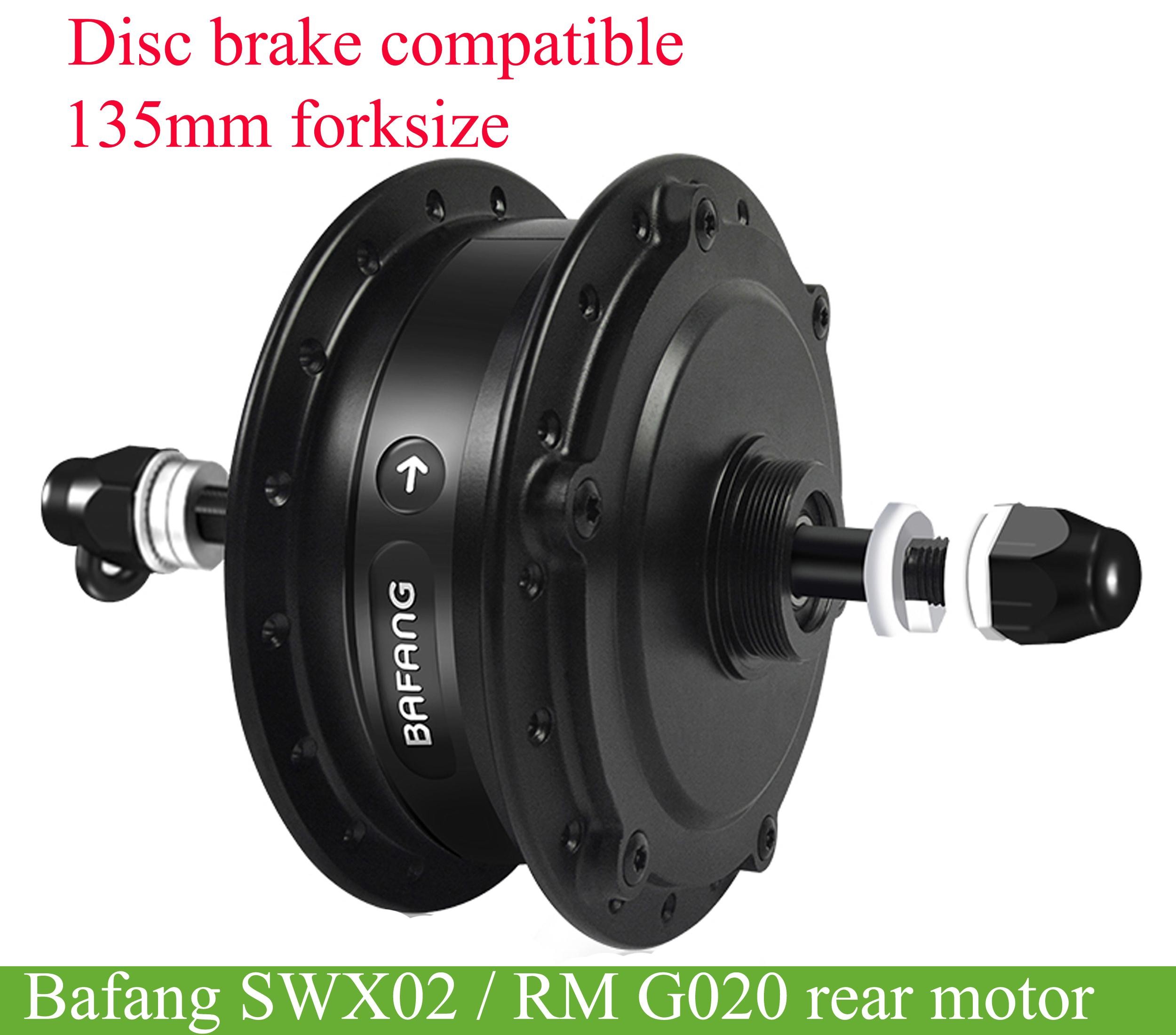 Bafang 500W/750W 36V/48V Rear hub motor SWX02/ RM G020  engine- BBS, ebike batteries, Bafang M620, Bafang M600,  Bafang M500, Bafang M510, KT controller with display