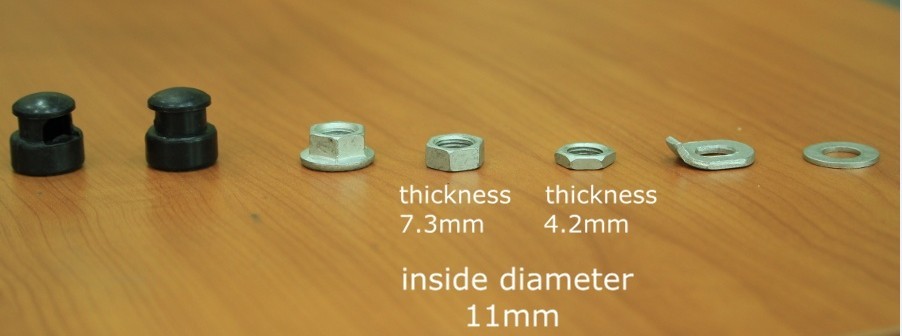 e bike brushless hub motor spare parts screws nuts and washers
