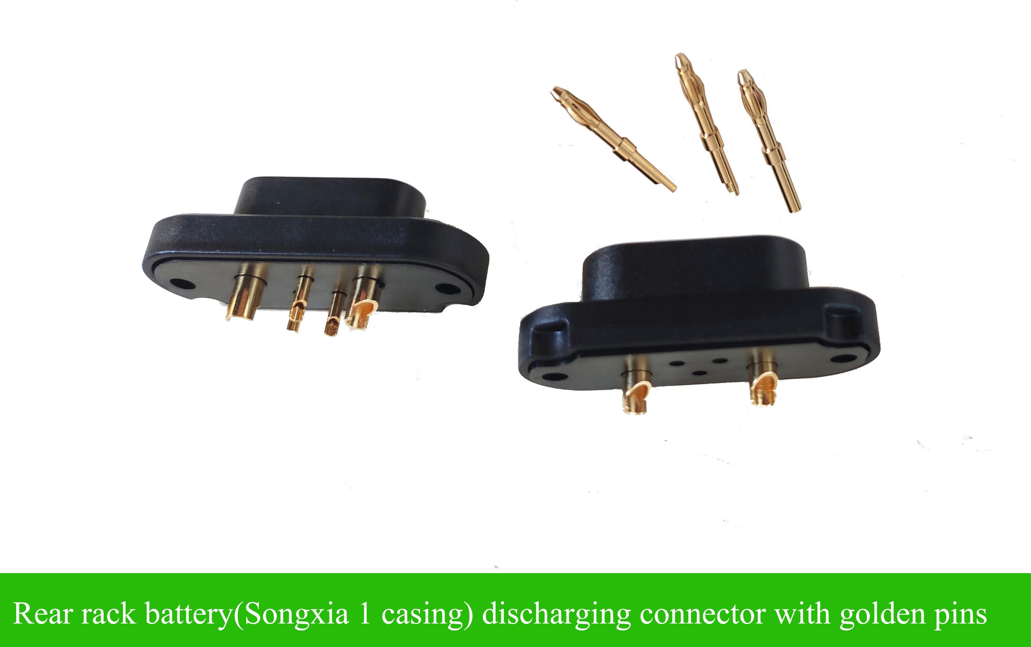 Rear rack 2025 ebike battery