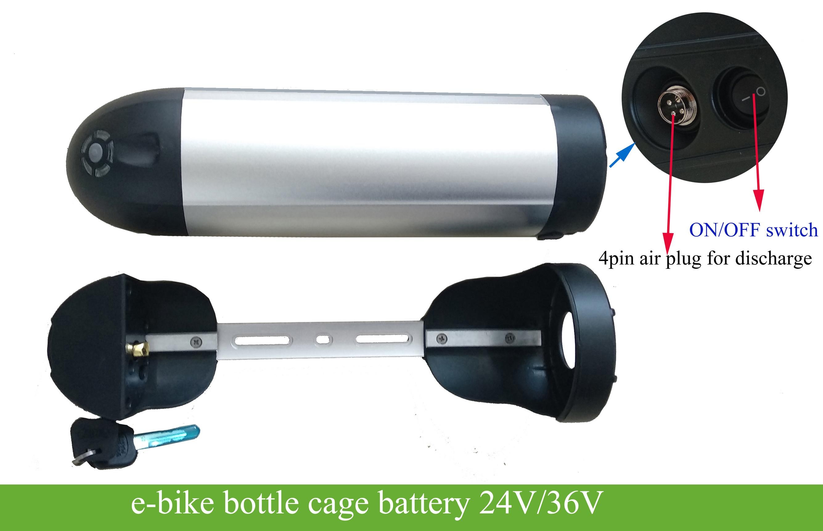 Electric bike top battery 24v
