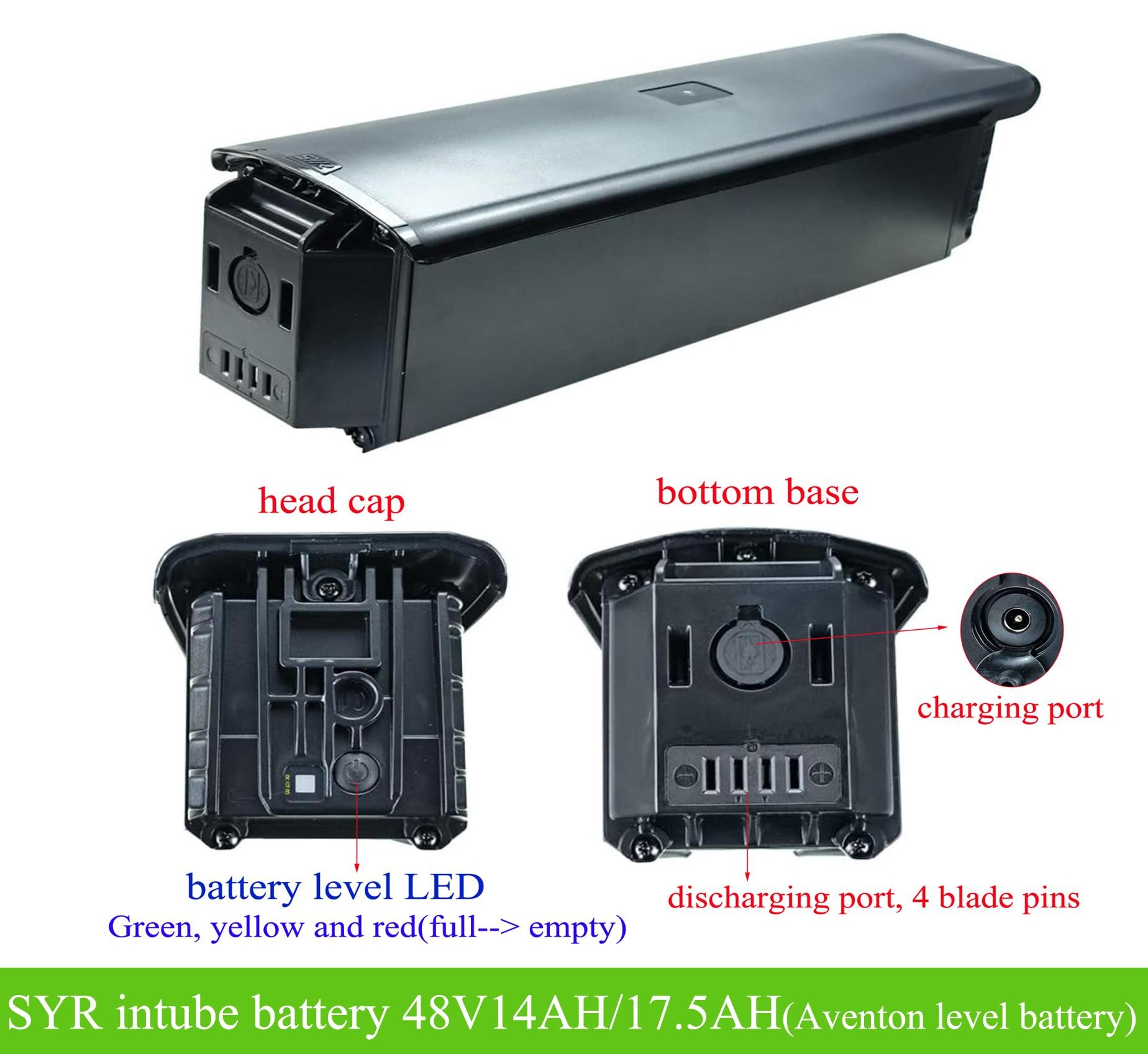 48V14AH Aventon level V2 battery replacement/ SYR