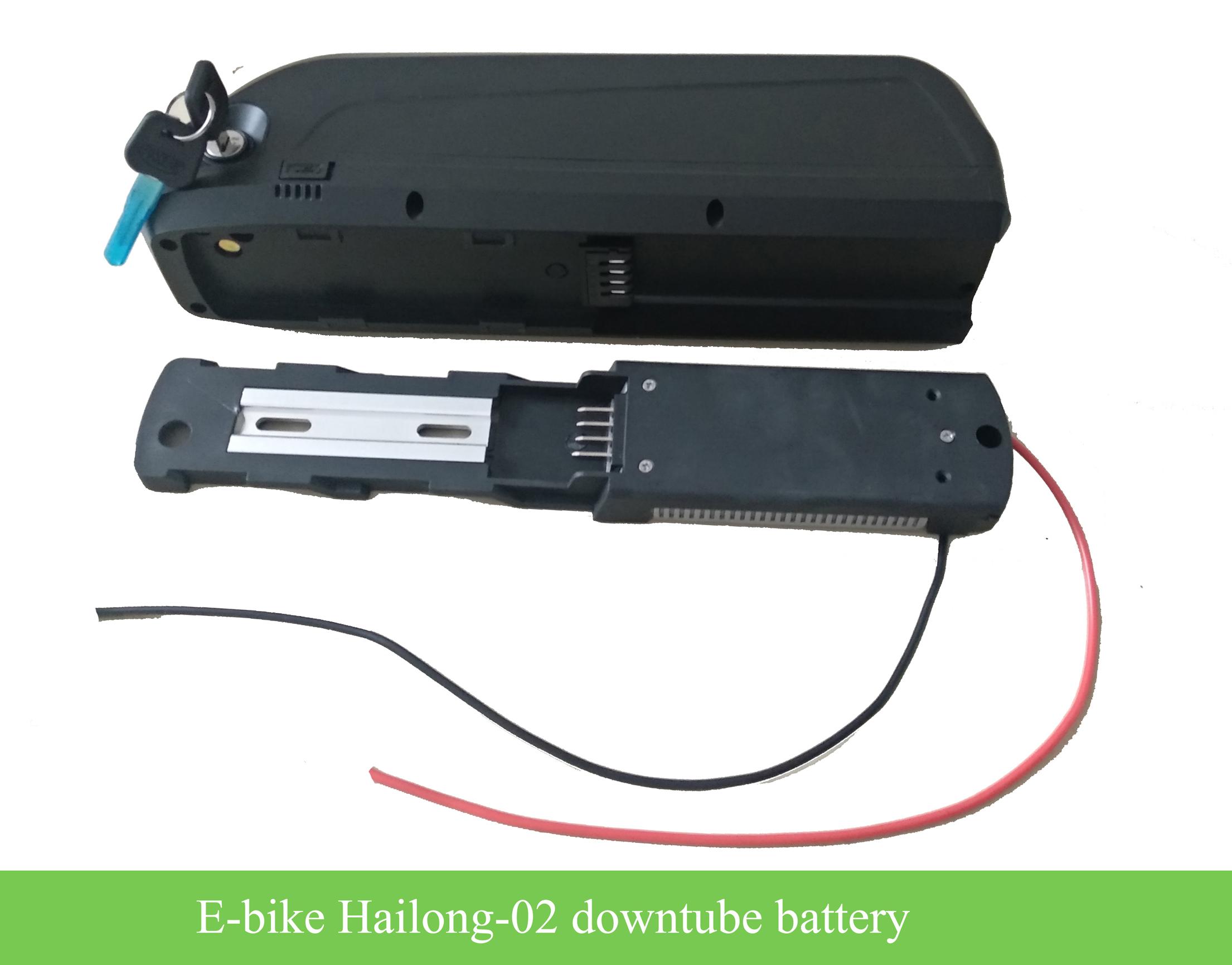 downtube ebike battery